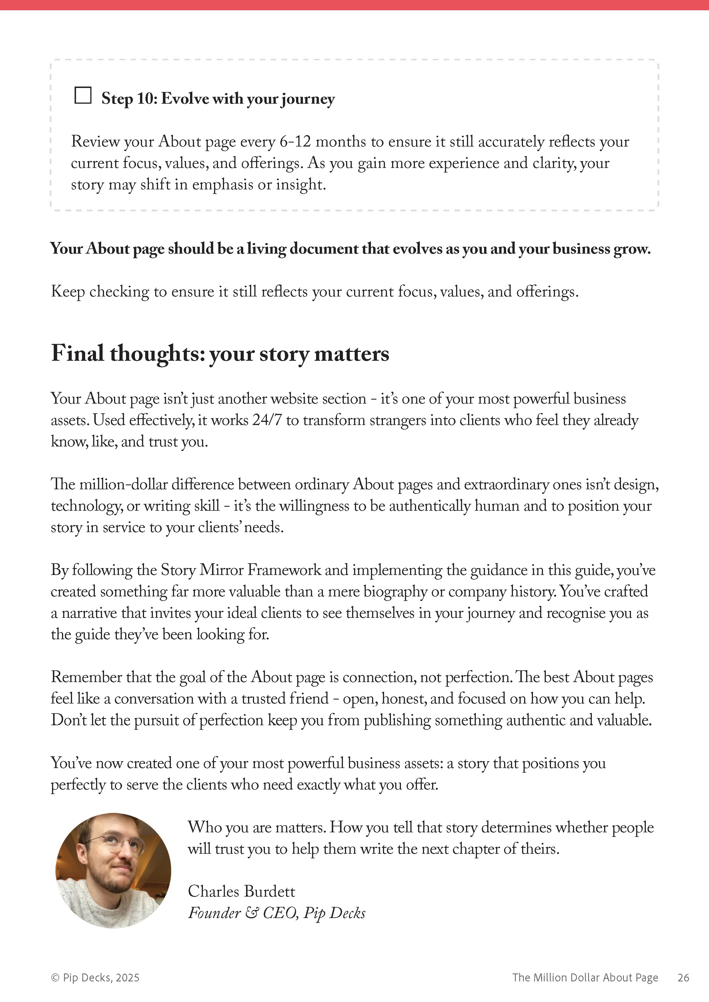 The Million Dollar About Page - Image 6