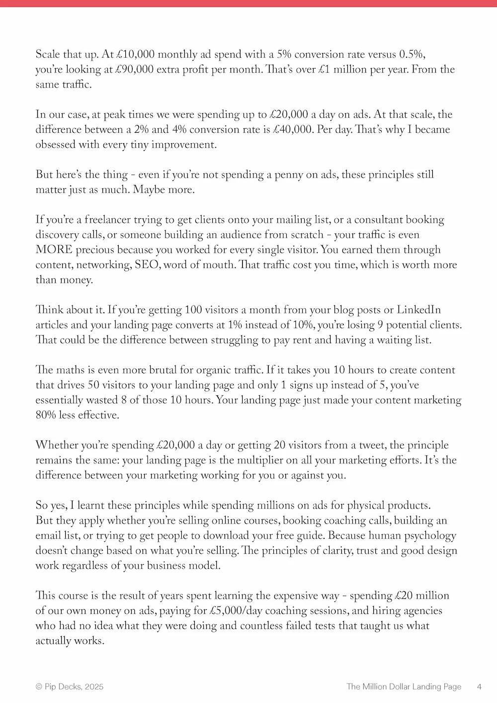 The Million Dollar Landing Page - Image 4