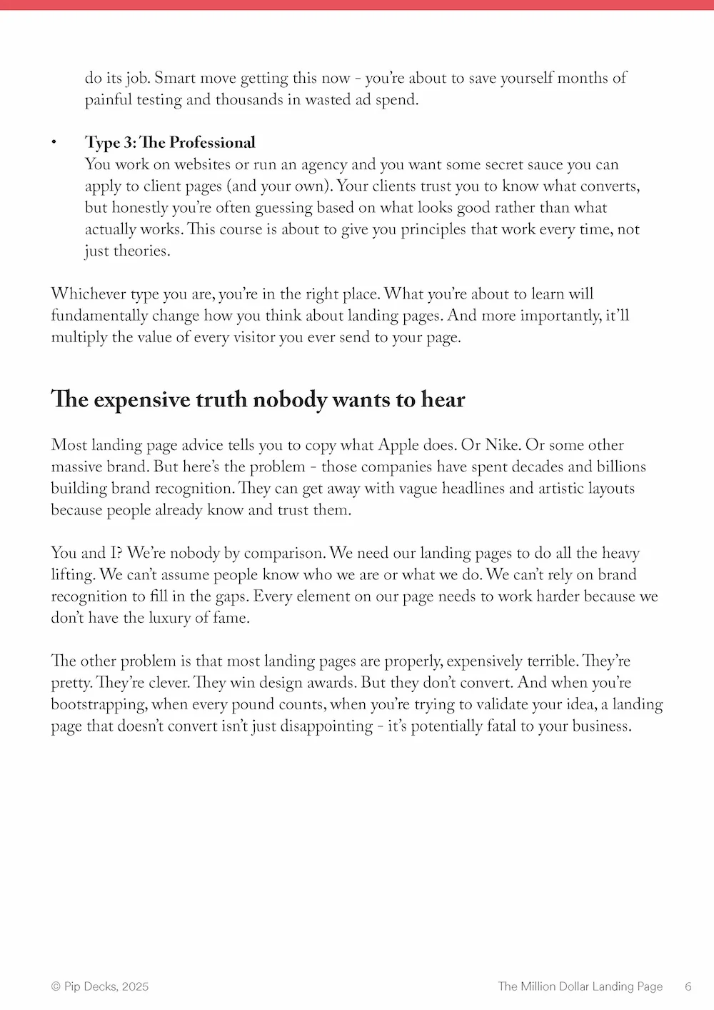 The Million Dollar Landing Page - Image 5